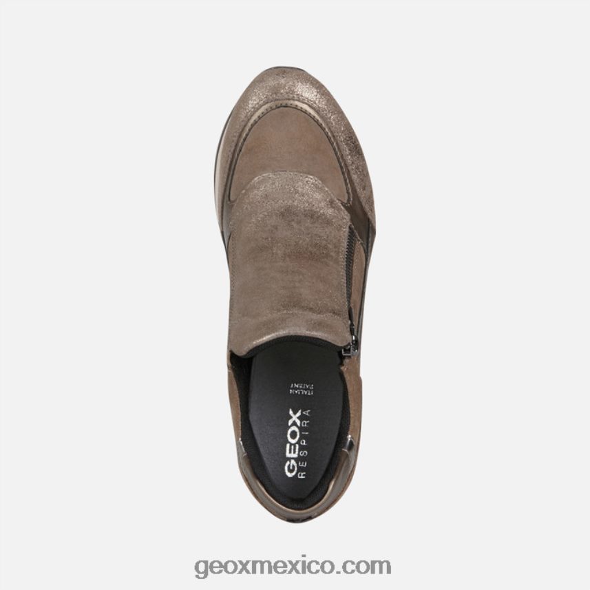 nydame mujer beige obscuro Geox L846PZ589