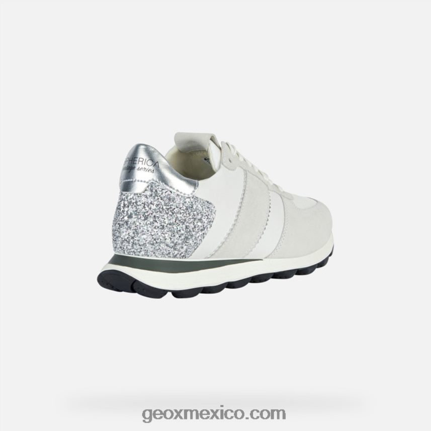 sferica vseries mujer blanco/blanco hueso Geox L846PZ1699