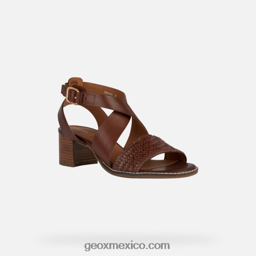 sozy mid mujer marrón Geox L846PZ137