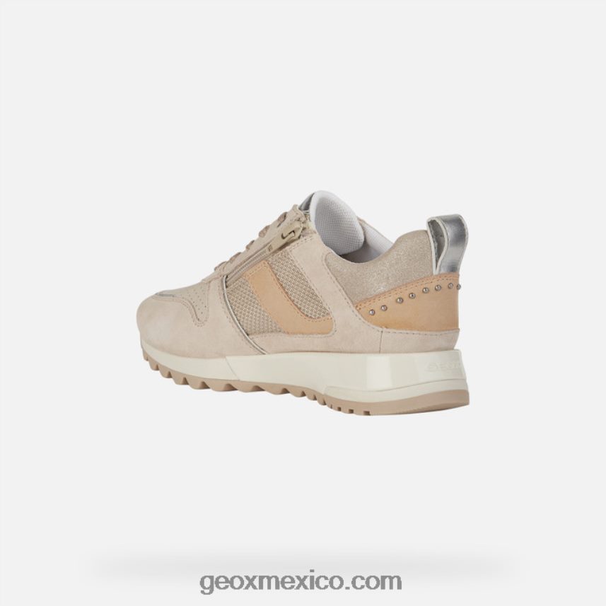 tabelya mujer beige/albaricoque Geox L846PZ415