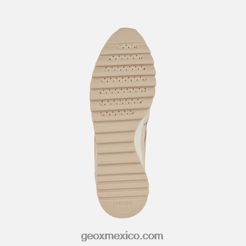 tabelya mujer beige/albaricoque Geox L846PZ415