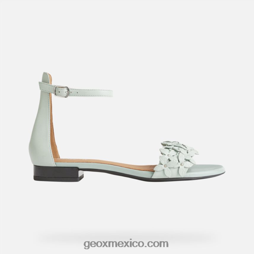 wistrey sandalo mujer menta Geox L846PZ571