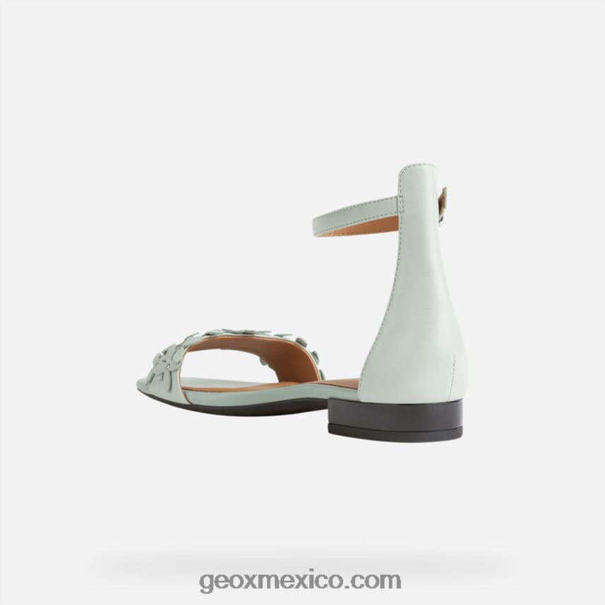 wistrey sandalo mujer menta Geox L846PZ571