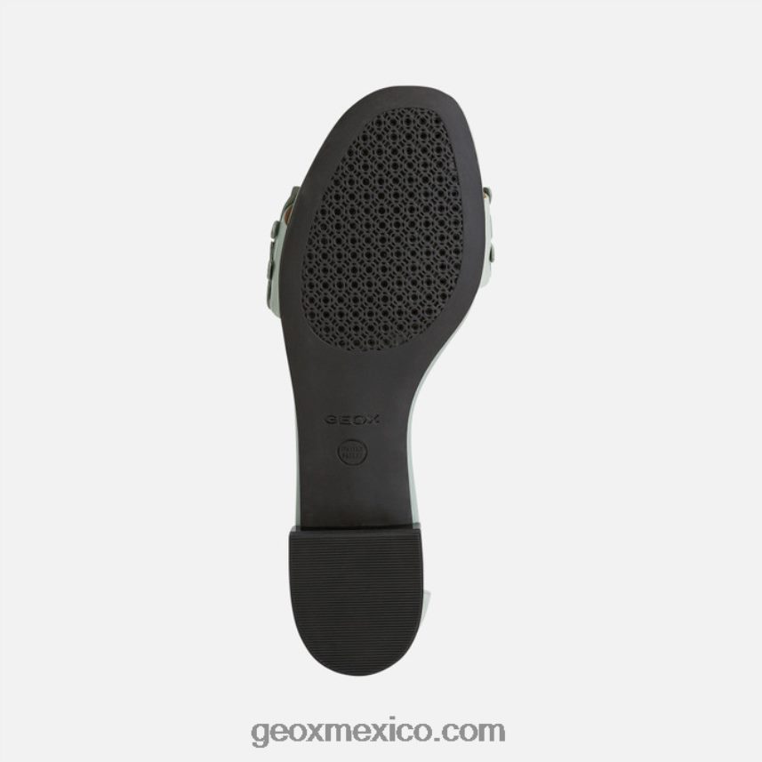 wistrey sandalo mujer menta Geox L846PZ571