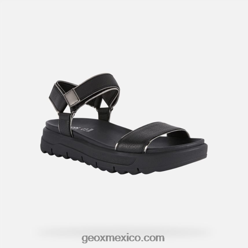 xand 21s mujer cable negro Geox L846PZ140