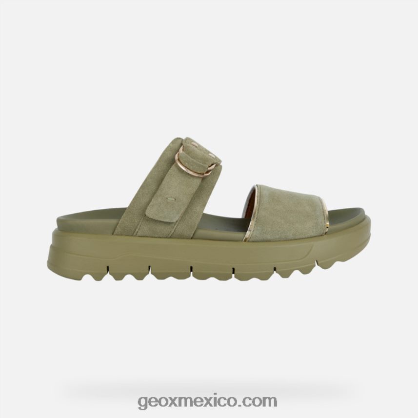 xand 21s mujer pistacho Geox L846PZ1674