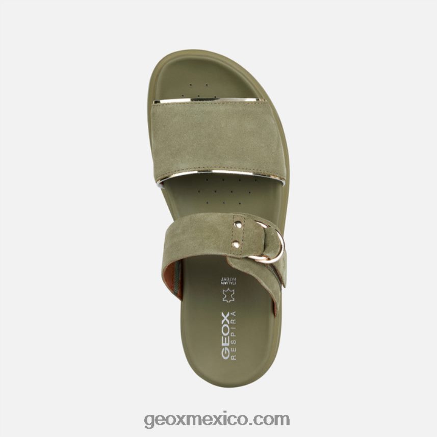 xand 21s mujer pistacho Geox L846PZ1674